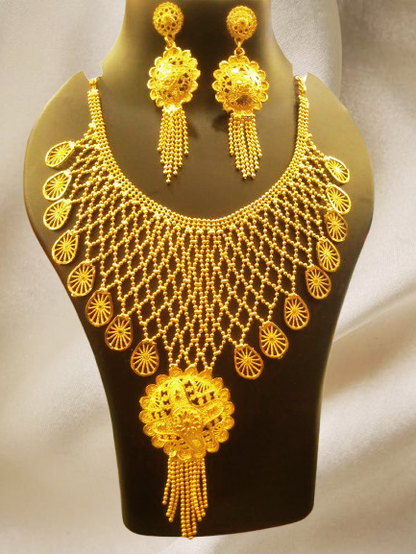 Unique Gold Plated necklace