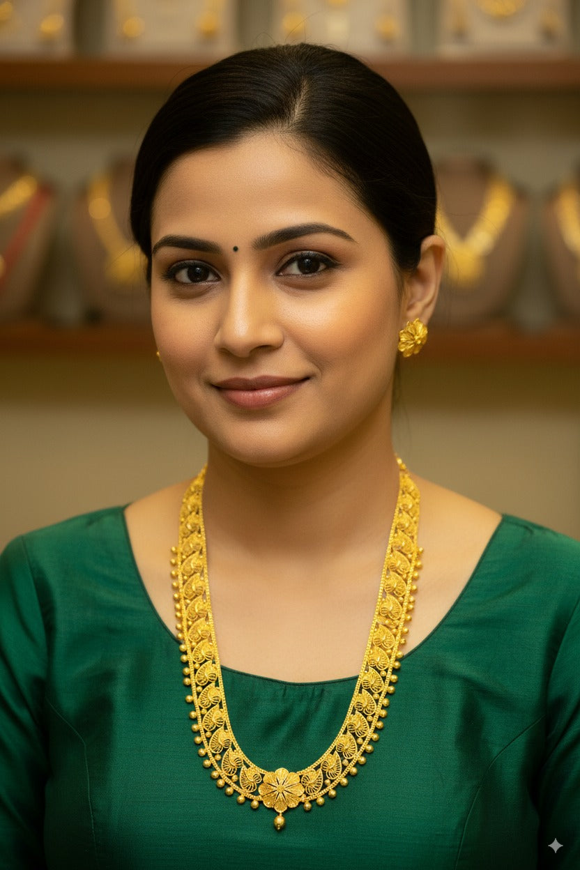 u-shaped Rajputana Kanaka Haar