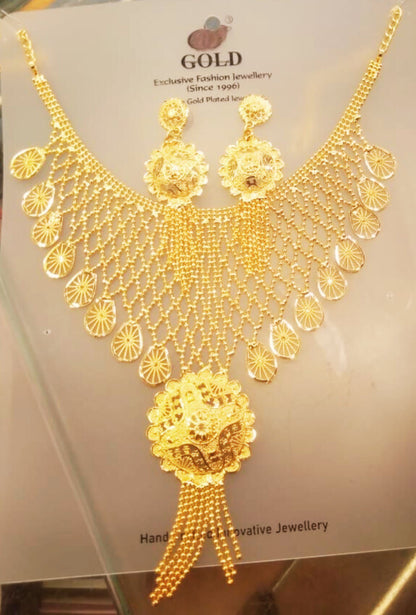 Unique Gold Plated necklace