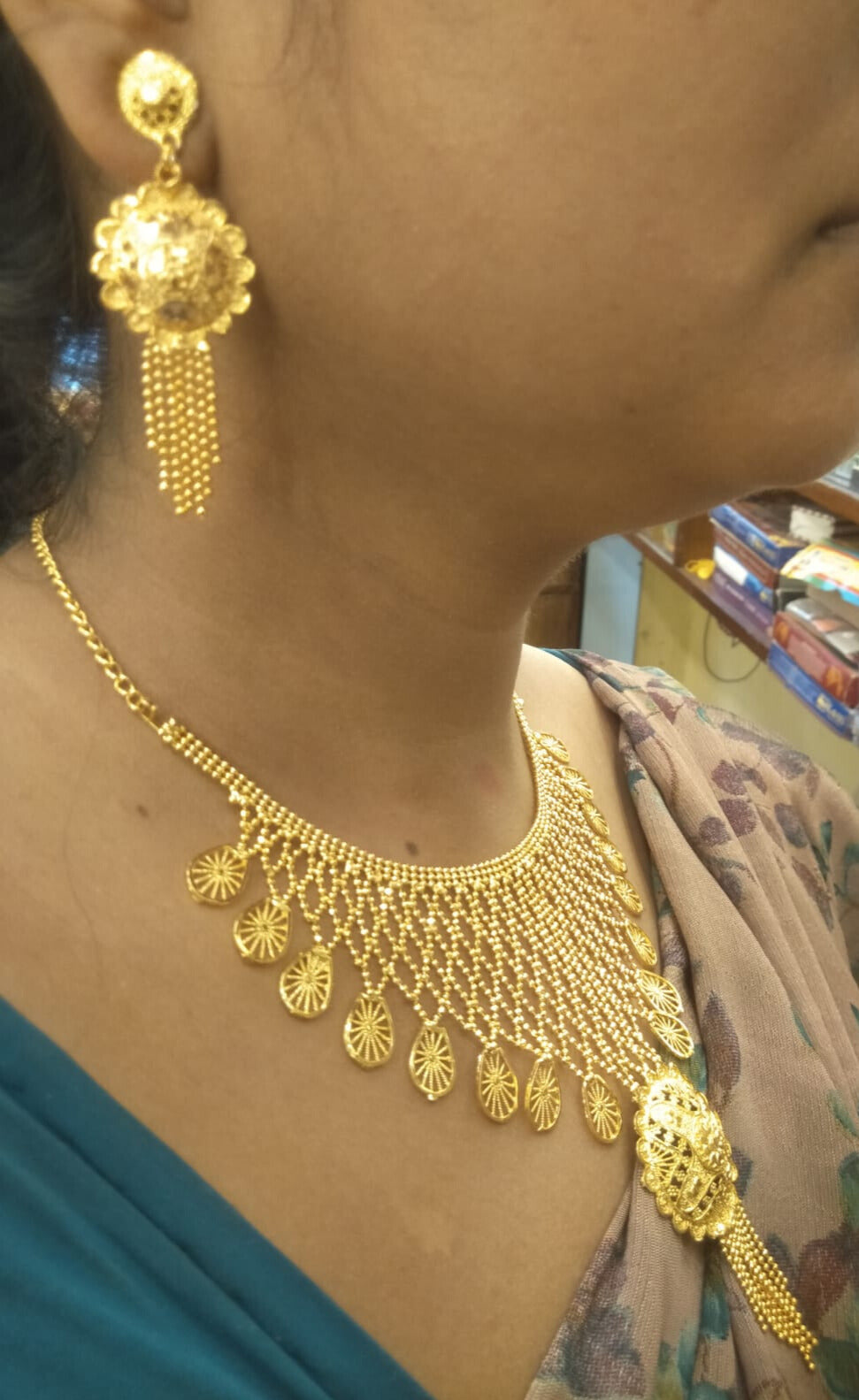 Unique Gold Plated necklace
